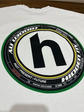 Hidden NY Lense White Short Sleeve Graphic Tee SZ XL NEW